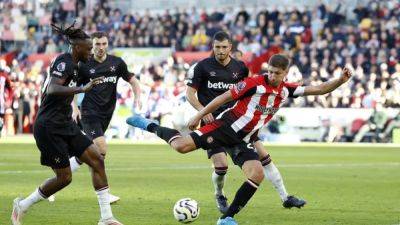 Soucek rescues a point for West Ham at Brentford after early Mbeumo goal