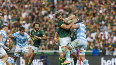 Eben Etzebeth - Tomas Albornoz - Jaden Hendrikse - Manie Libbok - Pablo Matera - Jesse Kriel - Mateo Carreras - Springboks claim Rugby Championship title on Eben Etzebeth's special day - rte.ie - Argentina - South Africa - New Zealand