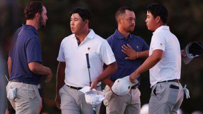 US edge tight session to close in on Presidents Cup victory