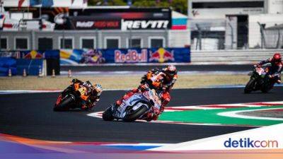 Marc Marquez - Alex Marquez - Jorge Martín - Luca Marini - Erick Thohir - Motogp Mandalika - Gresini Racing - MotoGP Mandalika 2024: Marc Marquez Out, Mesin Terbakar! - sport.detik.com