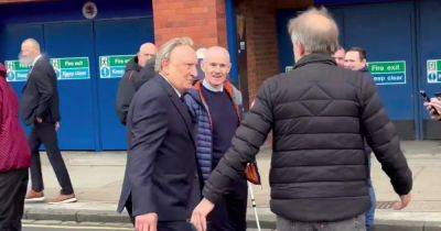 Neil Warnock shows his 'Rangers guy' credentials as former Aberdeen boss joins fans in Ibrox full house