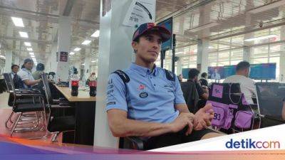 Marc Marquez - Francesco Bagnaia - Jorge Martín - Pedro Acosta - Motogp Mandalika - Gresini Racing - Penyesalan Marc Marquez Gagal Finis di MotoGP Mandalika 2024 - sport.detik.com - Indonesia