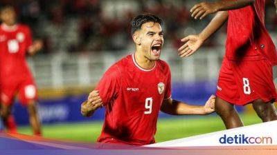 Indonesia Vs Yaman 1-1 di Babak Pertama