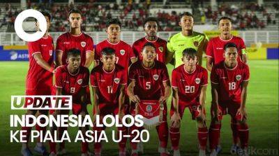 Video: Imbang Lawan Yaman 1-1, Garuda Muda Lolos ke Piala Asia U-20