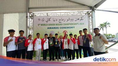 Indonesia Runner-up di Kejuaraan Dunia Wushu Junior 2024