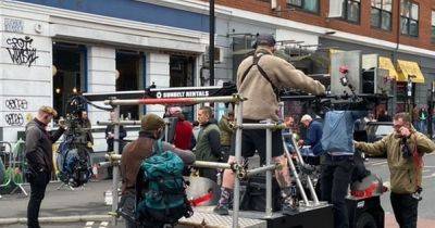 Huge movie star spotted filming motorbike scene in Northern Quarter - manchestereveningnews.co.uk - Britain