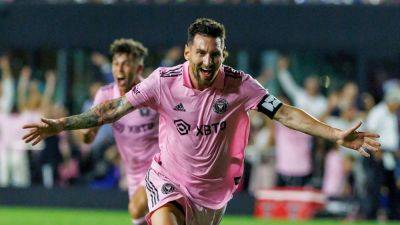 Messi scores but Miami held as rivals secure playoff spots