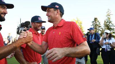 Keegan Bradley gets United States over the line to win Presidents Cup