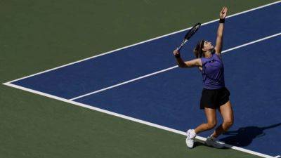 Muchova having fun at US Open with throwback style