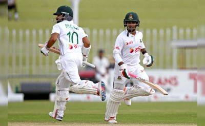 Babar Azam - Shan Masood - Litton Das - Pakistan vs Bangladesh 2nd Test Day 5, Live Score Updates: On Brink Of Historic Defeat, Pakistan Hope For Magical Turnaround - sports.ndtv.com - Bangladesh - Pakistan