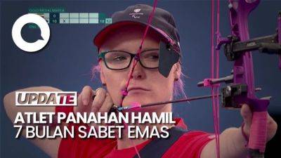 Aksi Grinham Atlet Panahan Inggris Sabet Emas Paralimpiade saat Hamil 7 Bulan - sport.detik.com