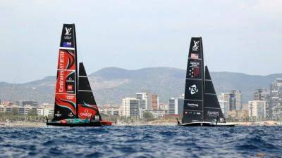 Sailing-Lightning strike halts America's Cup racing off Barcelona