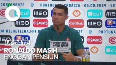 Ronaldo Belum Kepikiran Pensiun dari Timnas Portugal