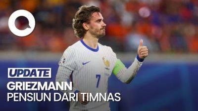 Antoine Griezmann Pensiun dari Timnas Prancis