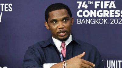 Cameroon FA chief Eto'o faces six months ban by FIFA for misconduct