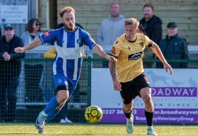 Matthew Panting - Maidstone United - Jay Saunders - FA Cup fourth qualifying round draw: Maidstone United v Ebbsfleet United, Cray Wanderers v Tonbridge Angels, Margate or Horsham v Gorleston - kentonline.co.uk