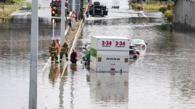 Denmark cleans up damage after floods wreak havoc