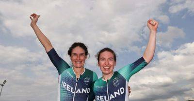 Katie George Dunleavy and Linda Kelly win gold medal in individual time trial