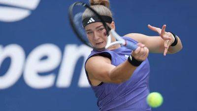 Karolina Muchova returns to U.S. Open semifinals for 2nd straight year