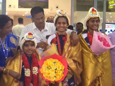 From Garlands To Dhol... Paralympic Medalists Receive Grand Welcome