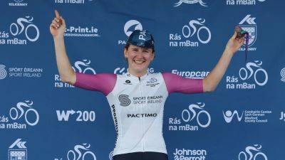 Caoimhe O'Brien snatches perfectly timed Rás na mBan victory