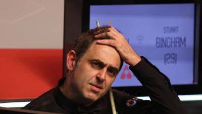 Ronnie O'Sullivan crashes out of Saudi Arabia Masters