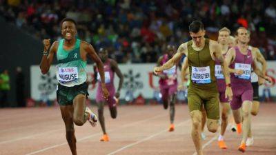 Nuguse wins stacked Diamond League 1,500 metres, Chebet misses world record