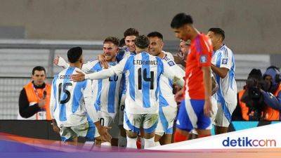 Marcos Acuña - Alexis Mac-Allister - Argentina Vs Chile: Tim Tango Menang 3-0 - sport.detik.com - Argentina - Chile