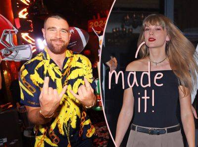 Taylor Swift Rocks Hottest Look EVER At Travis Kelce's First Game Of The Season! WATCH!