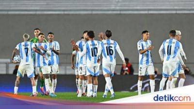 Argentina Terus Superior, Scaloni Tak Jemawa