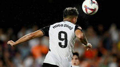 Valencia striker Duro injured in training - channelnewsasia.com