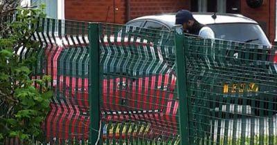 The Toyota Yaris in a quiet car park at the centre of a £500k drugs racket - manchestereveningnews.co.uk