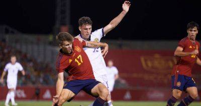 Calvin Ramsay - Dundee United - Max Johnston - Connor Barron - International - Daniel Kelly - Tommy Conway - Watch Scotland U21s vs Spain LIVE for free as Tynecastle hosts crunch Euro qualifier - dailyrecord.co.uk - Belgium - Spain - Scotland - Romania - Georgia