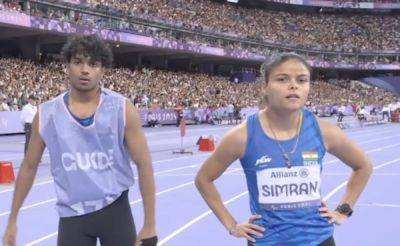 Paris Paralympics - Paris Paralympics 2024: Simran Enters Final Of Women's 200m T12 Race - sports.ndtv.com - Germany - India