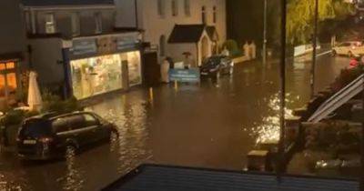 Live updates as flash flooding hits south Wales