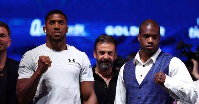 Anthony Joshua tipped to knock out Daniel Dubois as former champion has 'demon look' back in his eye