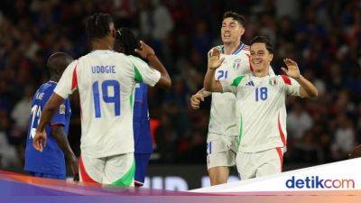 Prancis Vs Italia: Gli Azzurri Menang 3-1 di Paris