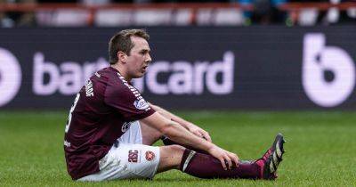 Why Hearts left Calem Nieuwenhof out of European squad as Steven Naismith gives fitness update