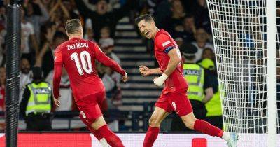 Robert Lewandowski - Steve Clarke - Nicola Zalewski - Robert Lewandowski stretches Scotland record as Hammer of Hampden knows latest win could smash Nations League hopes - dailyrecord.co.uk - Croatia - Scotland - Poland