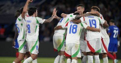 Kevin De-Bruyne - Timothy Castagne - Federico Dimarco - Davide Frattesi - Giacomo Raspadori - Lois Openda - Bradley Barcola - Mike Maignan - Jeremy Doku - Benjamin Sesko - Destiny Udogie - European - Italy win Nations League opener despite 13-second goal for France - breakingnews.ie - France - Belgium - Italy - Norway - Austria - Kazakhstan - Slovenia - Israel