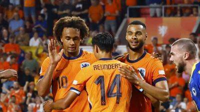 Dutch score five against Bosnia in winning start to Nations League campaign