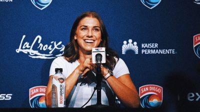 Alex Morgan retires knowing women's soccer is in 'an amazing place'