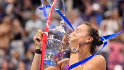 Eye of the tiger: Sabalenka roars back from tough year for US Open crown