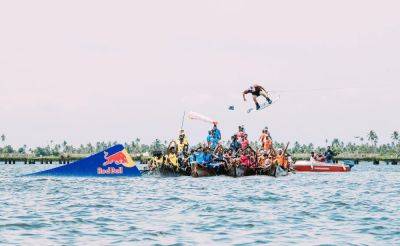 Riding The Waters In God's Own Playground: Dominik Hernler Displays Incredible Wakeboarding Skills Across Kerala's Iconic Backwaters