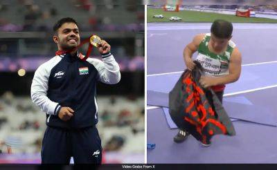 Paris Paralympics - International - How 'Flag Controversy' Saw India's Navdeep Singh Clinch Javelin Throw F41 Gold Medal In Paralympics - sports.ndtv.com - China - India - Iran - Iraq