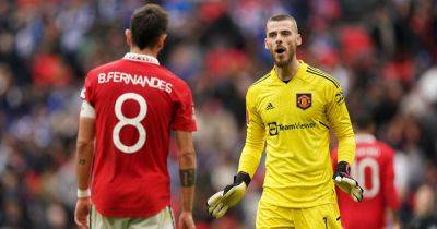 Wayne Rooney - Bruno Fernandes - David De-Gea - International - Former Man United goalkeeper David de Gea sends three-word message to Bruno Fernandes - manchestereveningnews.co.uk - Portugal - Reunion - Instagram