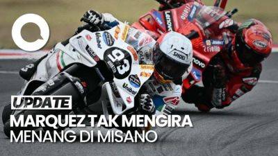 Menangi MotoGP San Marino di Luar Dugaan Marc Marquez