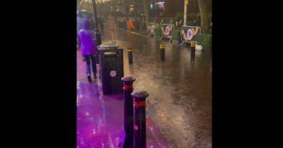 LIVE updates: Canal Street flooded, and roads closed amid Amber warning as region hit with New Year's Eve deluge