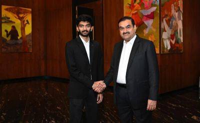 "Prodigies Like D Gukesh Are Inspiring A New Generation": Gautam Adani