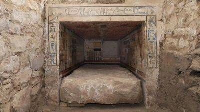 French-Swiss archaeology team discovers stunning tomb of renowned wizard-doctor in Egypt